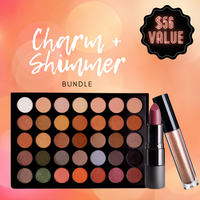 CHARM + SHIMMER BUNDLE Fixate Cosmetics