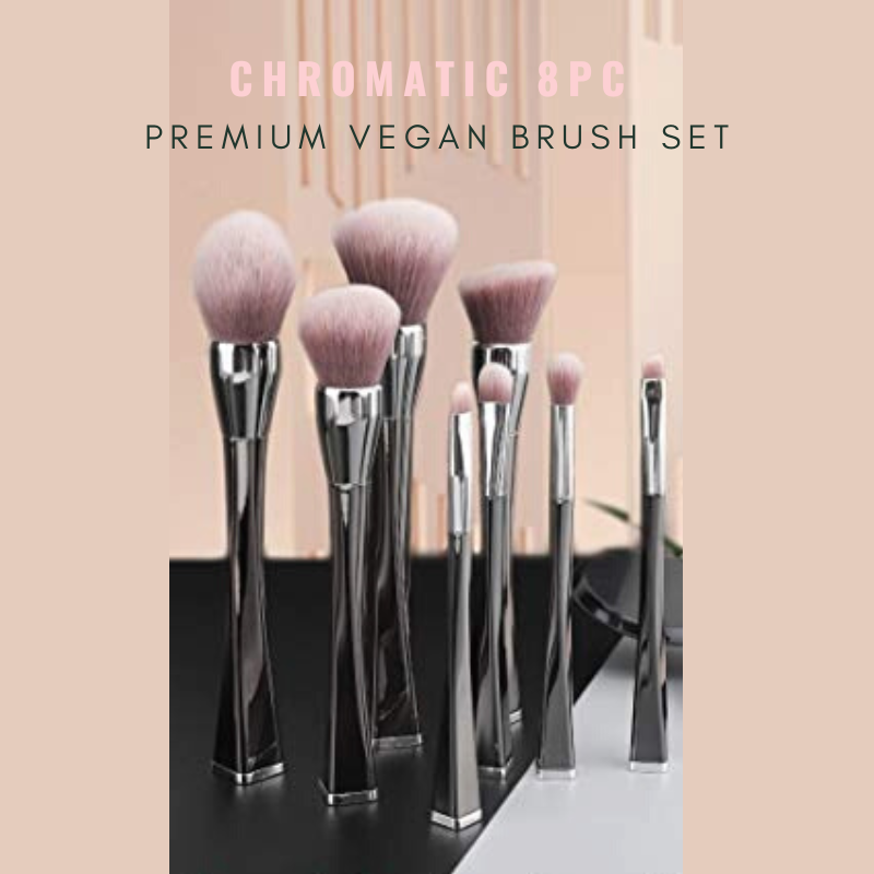CHROMATIC 8 PC BRUSH SET Fixate Cosmetics