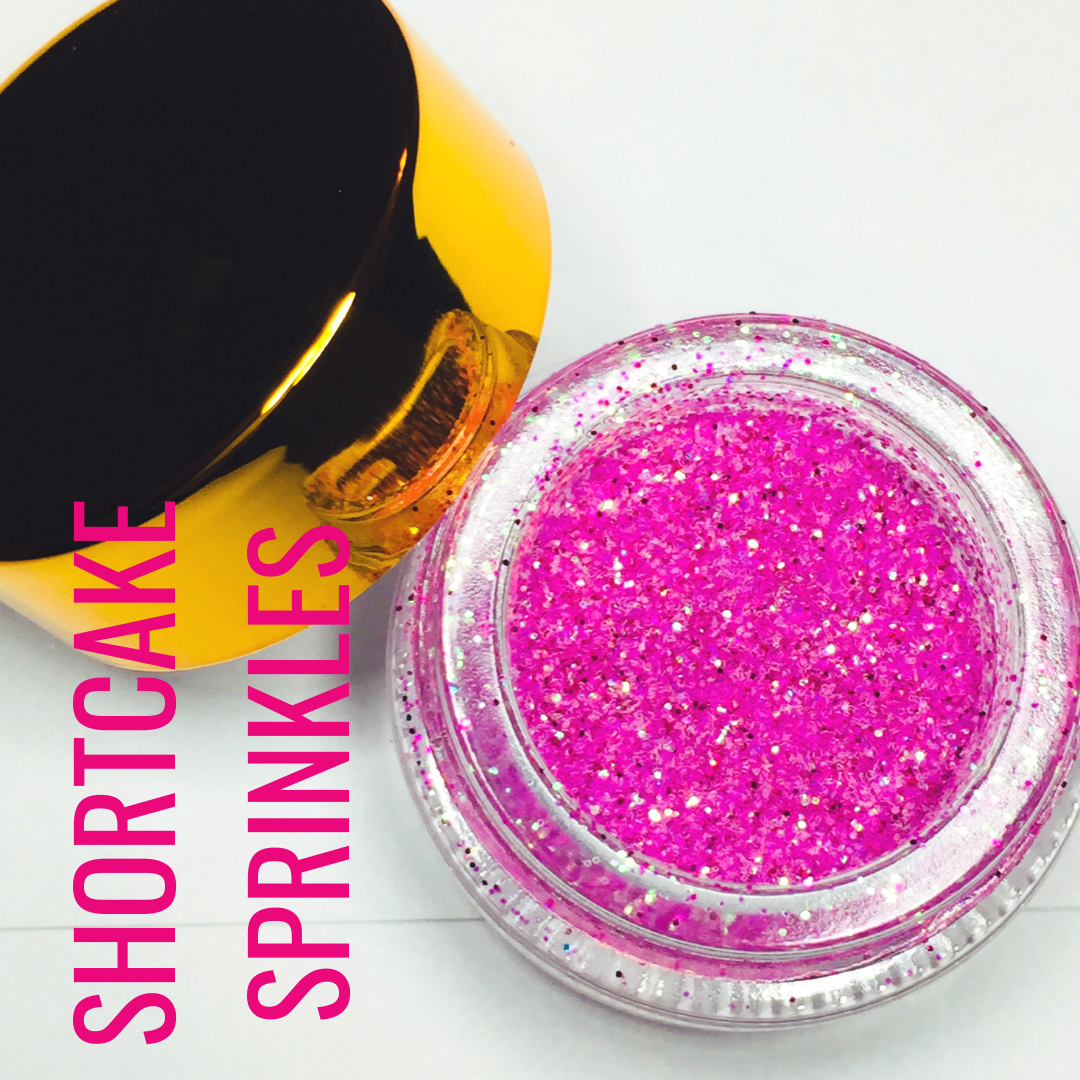Luxe Glitter Pot- Shortcake Sprinkles – Fixate Cosmetics