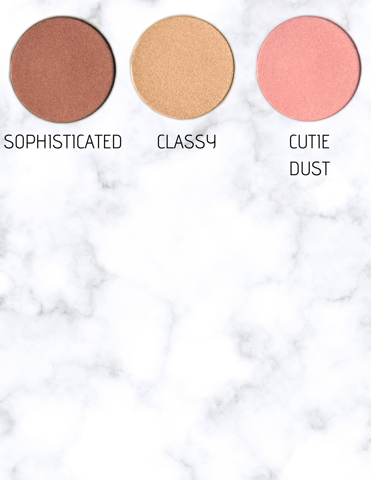 SINGLE BLUSH PANS- 12 SHADES