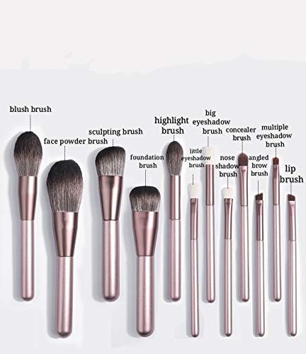 LILAC CHROME 12 PC Brush Set