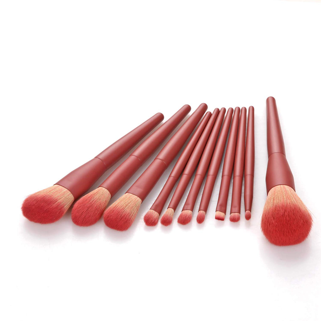 MATTE LOVE (RED) 11pc Brush Set