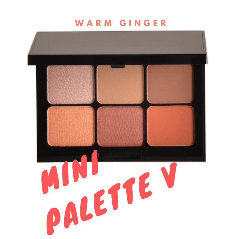 MINI MAKEUP PALETTE V-WARM GINGER