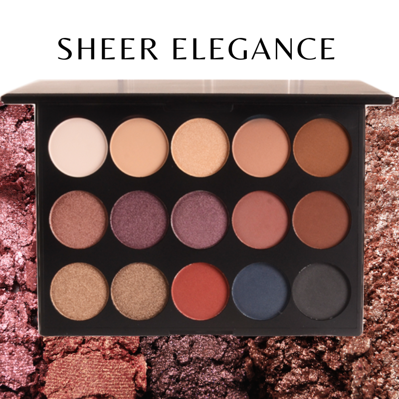 Sheer Elegance 15 Shade Eye Shadow Palette