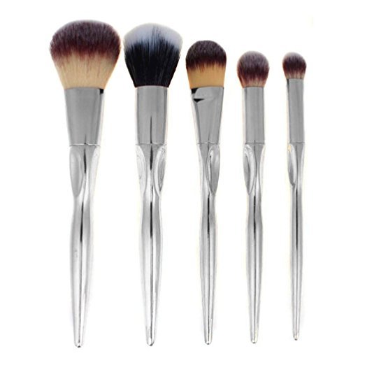 Metallic Love Silver Brush Set (5pc)