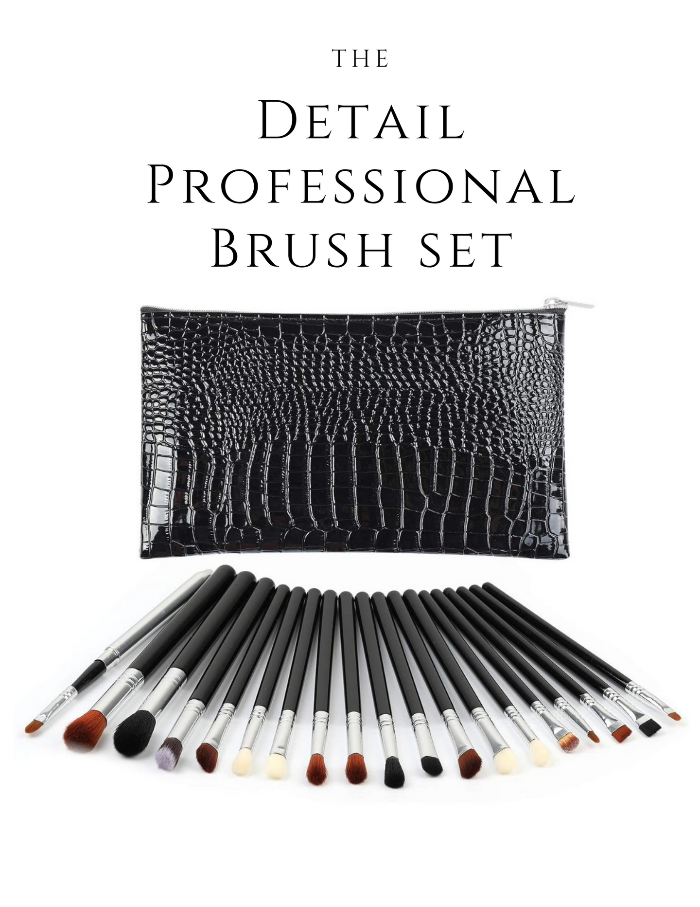 The DETAIL Professional Brush Set