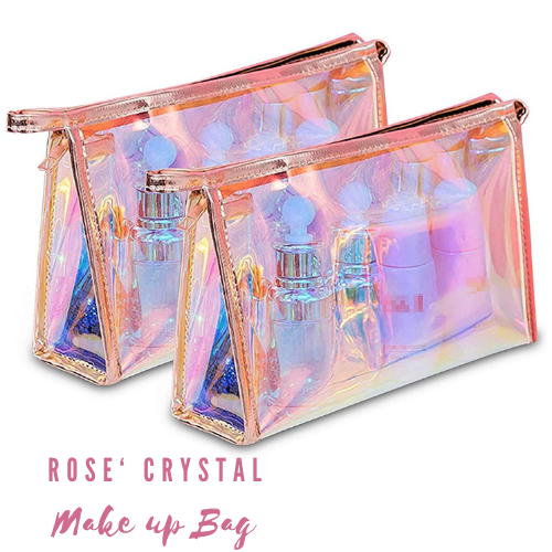 Rose' Crystal 10 PC Brush Set